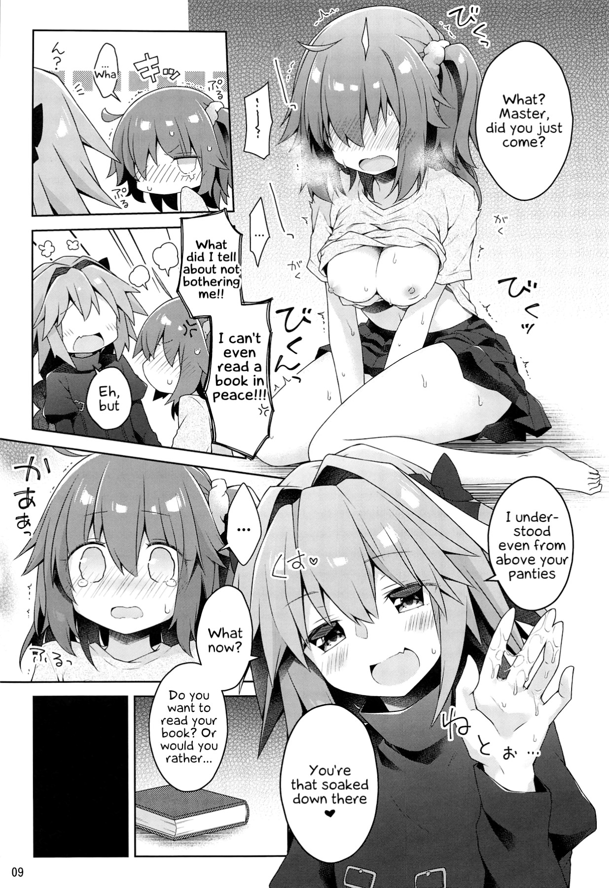 Hentai Manga Comic-A Day Off With Master-Read-10